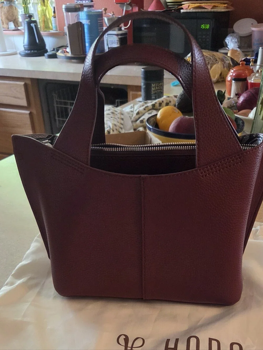 Hobo Vida Small Tote In Port EUc